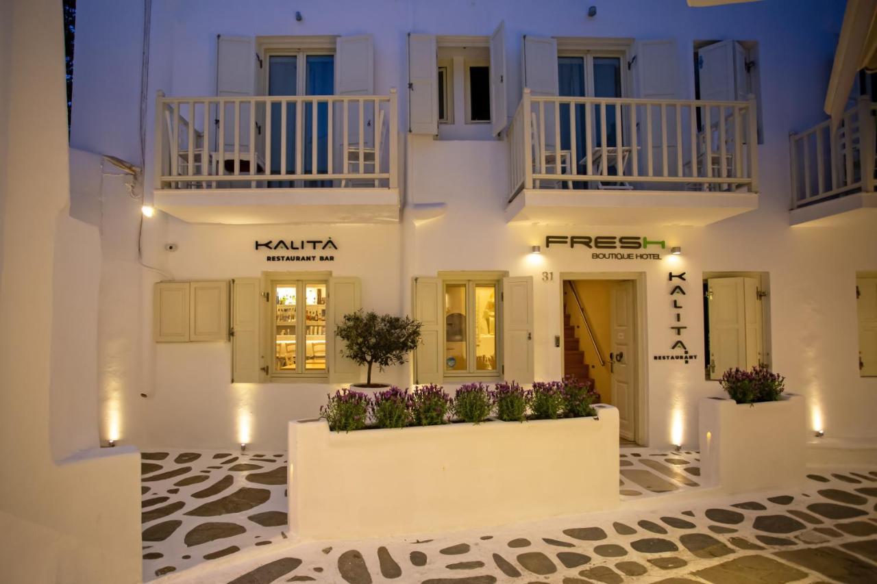 Fresh Boutique Hotel Mykonos Town Luaran gambar