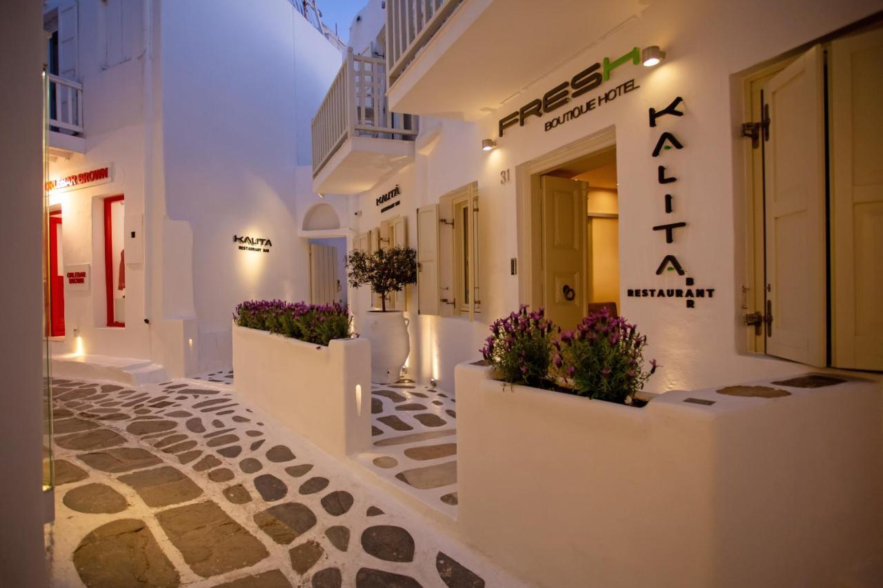 Fresh Boutique Hotel Mykonos Town Luaran gambar